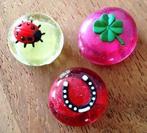 Doosje Geluk; 3 geluksbrengers op glassteentjes, Enlèvement ou Envoi, Neuf