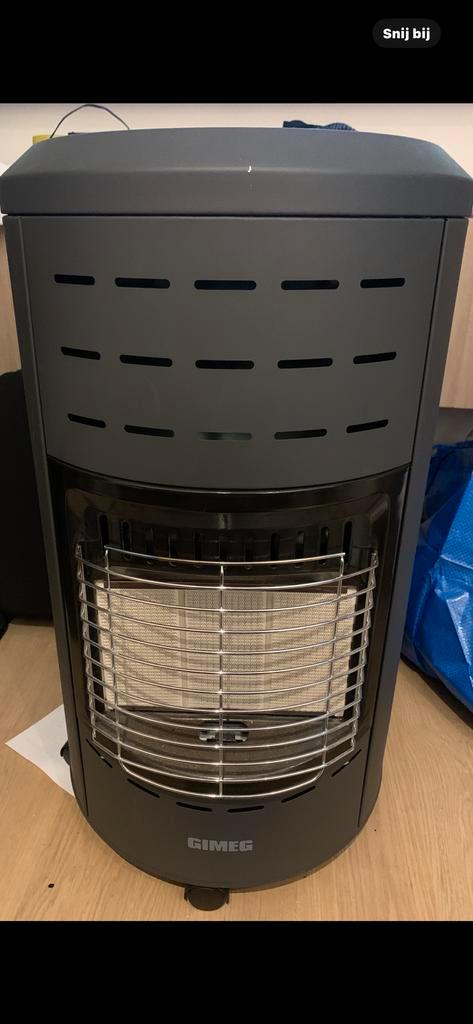 Omgeving verwarmer met nieuwe gasfles 54€ gestoken., Huis en Inrichting, Kachels, Zo goed als nieuw, Ophalen