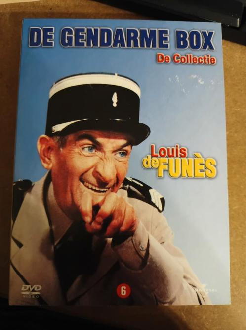 DVDs. De Gendarme Box. Louis de Funes. Komedie, Cd's en Dvd's, Dvd's | Komedie, Zo goed als nieuw, Overige genres, Boxset, Vanaf 12 jaar