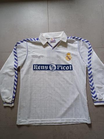 Matchworn shirt Real Madrid 1989-1990 beschikbaar voor biedingen