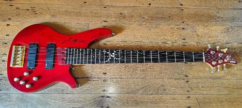 Yamaha RBX 6JM John Myung Ruby Red vanaf 14 september 1999, Muziek en Instrumenten, Snaarinstrumenten | Gitaren | Bas, Gebruikt