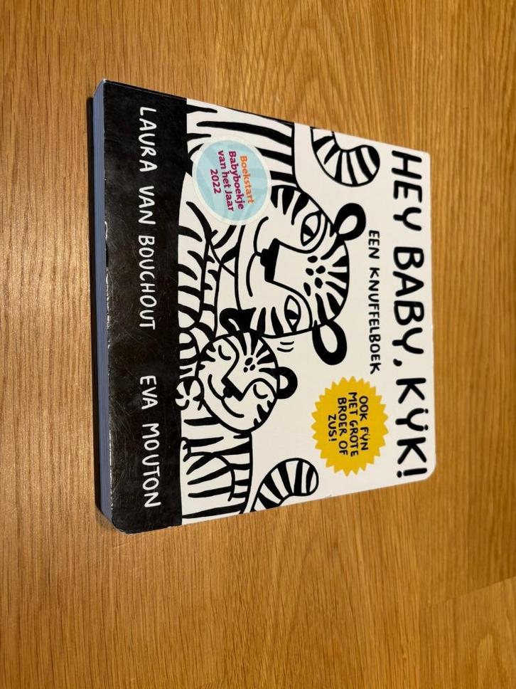 Hey baby, kijk!: een knuffelboek, Boeken, Kinderboeken | Baby's en Peuters, Nieuw, 6 tot 12 maanden, Ophalen of Verzenden