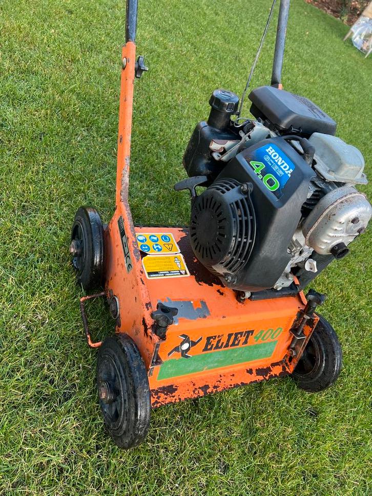Verticuteermachine Eliet, Tuin en Terras, Grasmaaiers, Gebruikt, Ophalen