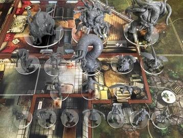 Bases plexiglas transparent Mansions of Madness + extensions