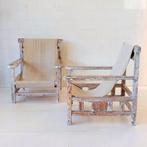 2x modernist pierre dariel lounge chair 1920s fauteuil zetel, Antiek en Kunst, Ophalen of Verzenden