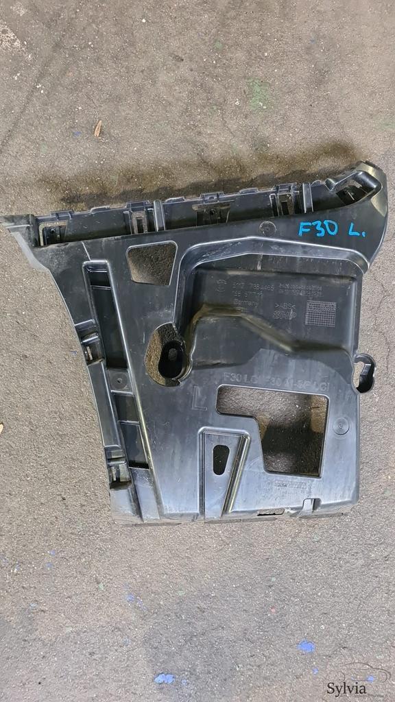 Achterbumper montageplaat links BMW 3 serie F30 LCi 51127384, Auto-onderdelen, Carrosserie, BMW, Gebruikt, Ophalen of Verzenden