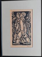 Nico Eekman  1889 - 1973    Houtsnede, Antiek en Kunst, Kunst | Etsen en Gravures, Verzenden