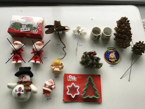 diverses décorations de Noël à 0,50 euro et autres prix, Divers, Noël, Comme neuf, Enlèvement ou Envoi