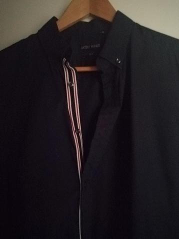 Prijsdaling ! Mooi zwart hemd Antony Morato, maat XL/52 