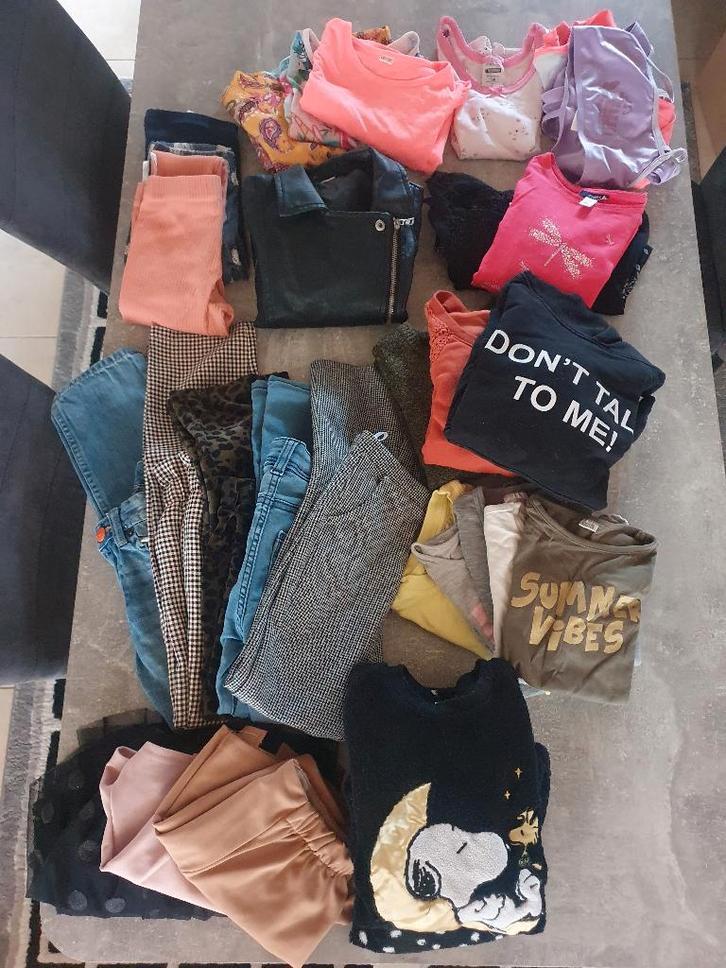 Pakket kledij meisje 122/128, Kinderen en Baby's, Kinderkleding | Kinder-kledingpakketten, Zo goed als nieuw, Maat 128, Ophalen of Verzenden