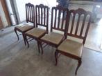 4 EIKEN LOUIS XV STOELEN, Enlèvement ou Envoi