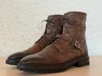 Santoni winterboots 9 D (42 / 43) bruin ZGAN np: 900€, Ophalen of Verzenden, Zo goed als nieuw, Bruin