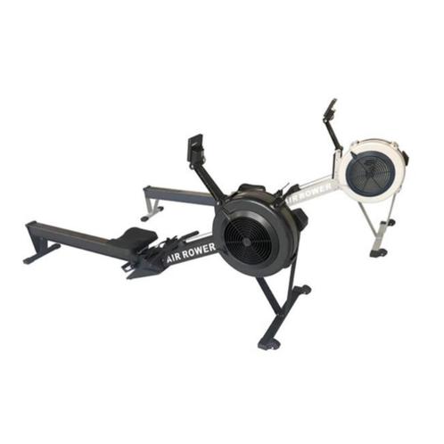 Air rower | roeier | cardio |, Sports & Fitness, Équipement de fitness, Comme neuf, Autres types, Bras, Jambes, Abdominaux, Dos
