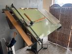 Franz Kuhlmann klassieke tekentafel uit de 60-ies., Doe-het-zelf en Bouw, Tekentafels, Ophalen, Gebruikt, 170 cm of meer