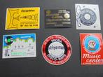 Sticker : Fonoplaten, Verzenden, Nieuw, Bedrijf of Vereniging