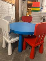 Tafel + 4 stoeltjes kinderen, Enlèvement, Utilisé