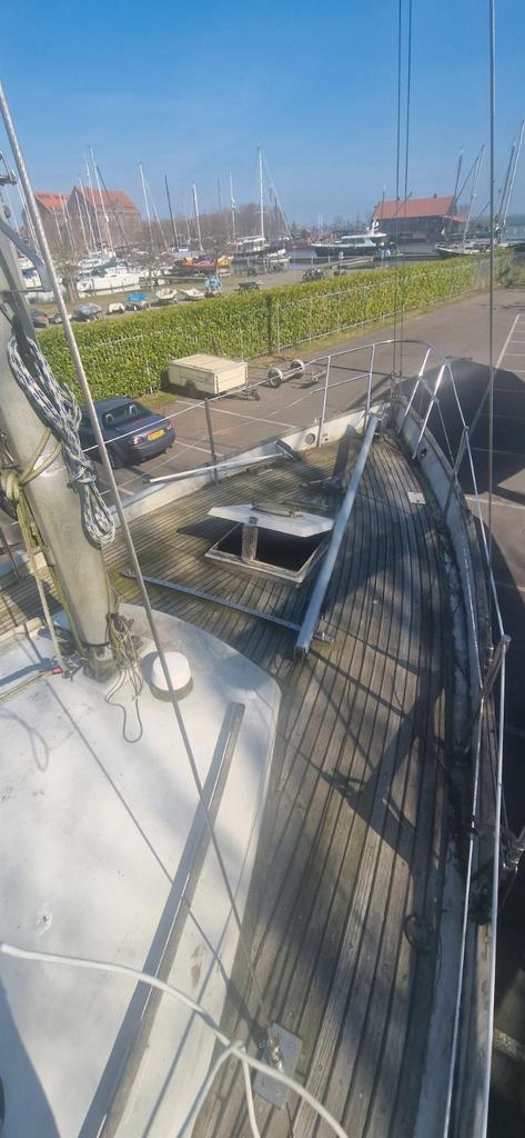 Baron van hoevell zeilboot, Watersport en Boten, Kajuitzeilboten en Zeiljachten, Gebruikt, Tourjacht of Cruiser, Polyester, 9 tot 12 meter