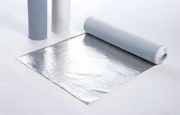Aludex zelfklevend dampscherm 0.4mm 1.08x50m, Enlèvement