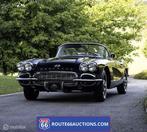 Chevrolet Corvette C1 Cabriolet | Route 66 Auctions, Auto's, Zwart, Leder, Bedrijf, Handgeschakeld