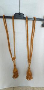 gouden tiebacks 50 cm, Huis en Inrichting, Stoffering | Gordijnen en Lamellen, Ophalen of Verzenden, Gebruikt