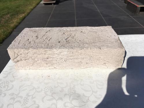 100 grijze gevelstenen., Doe-het-zelf en Bouw, Metselstenen, Nieuw, Ophalen