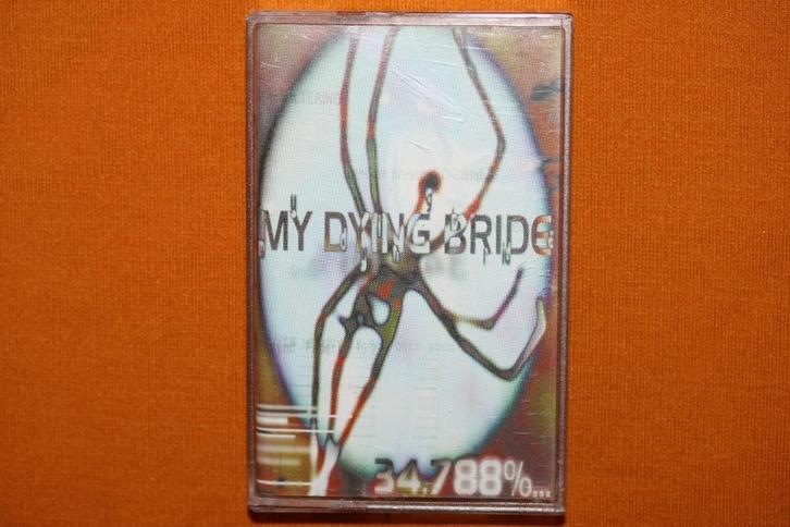 My Dying Bride ‎– 34.788%... Complete, Cd's en Dvd's, Cassettebandjes, Gebruikt, Rock en Metal, 1 bandje, Ophalen of Verzenden