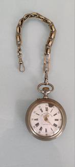 Vintage zakhorloge Roskopf Geneve., Handtassen en Accessoires, Horloges | Antiek, Overige merken, Met ketting, Ophalen of Verzenden