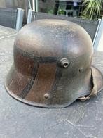 Casque Camo ww1 allemand militaria, Ophalen of Verzenden