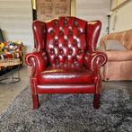 Chesterfield Lord Fauteuil Antiek Rood, Ophalen