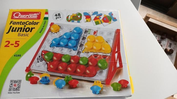 Insteekmozaïek - Quercetti, Kinderen en Baby's, Speelgoed | Educatief en Creatief, Gebruikt, Ontdekken, Ophalen of Verzenden