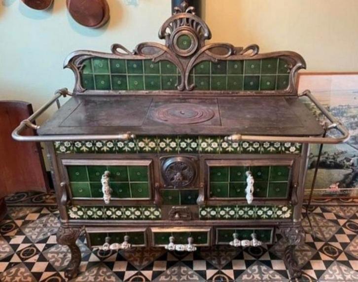 cuisinière au bois et charbon fonctionnelle !, Doe-het-zelf en Bouw, Verwarming en Radiatoren, Zo goed als nieuw, Ophalen