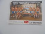 wielerploeg trident, Verzamelen, Ophalen of Verzenden, 1960 tot 1980, Zo goed als nieuw, Foto