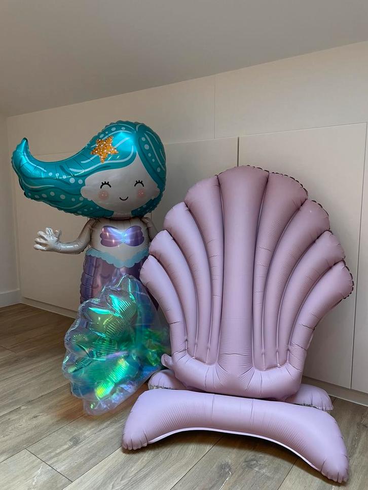 Ballonnen zeemeermin/onderwater, Hobby en Vrije tijd, Feestartikelen, Zo goed als nieuw, Versiering, Ophalen
