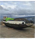 werkboot / vrachtboot / met klep, Watersport en Boten, Vis- en Consoleboten, Ophalen, Gebruikt, Staal, Binnenboordmotor