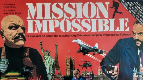 Jeu Vintage « Mission impossible », Hobby en Vrije tijd, Gezelschapsspellen | Bordspellen, Gebruikt, Vijf spelers of meer, Ophalen of Verzenden