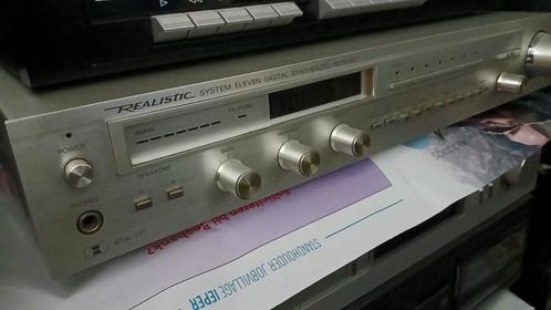 Tandy Realistic versterker - Deck Casette Radio Turner, Audio, Tv en Foto, Versterkers en Ontvangers, Zo goed als nieuw, Stereo