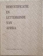 Demystificatie en letterkunde van Afrika - M. Van Spaandonck, Afrika, Ophalen of Verzenden, Zo goed als nieuw, M. Van Spaandonck