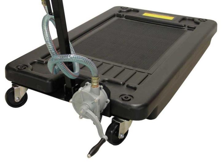 Olie opvangbak 70 liter met handpomp voor het legen, Auto diversen, Autogereedschap, Nieuw, Verzenden