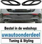 AMG Look Black uitlaat trim Dubbel Frame Voor A Klasse W176, Verzenden