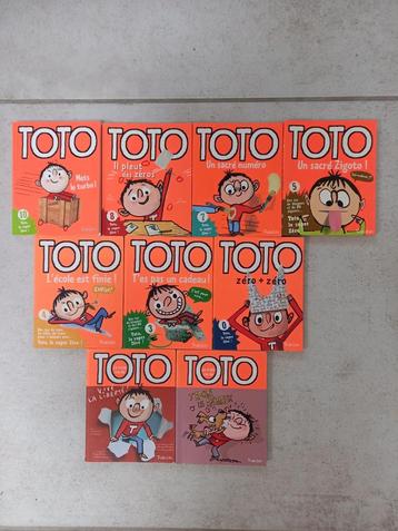 Lot de 9 livres Toto beschikbaar voor biedingen