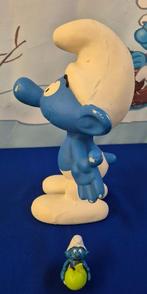 Smurf latex Peyo Dupuis pieper te koop uniek stuk, Verzamelen, Ophalen of Verzenden, Gebruikt, Grote Smurf