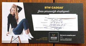Cadeaubon Woon Boulevard Oostende beschikbaar voor biedingen