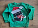 Kersttrui met gek monster, maat 98 / 104, Kinderen en Baby's, Kinderkleding | Maat 98, Ophalen, Gebruikt, Jongen of Meisje, Trui of Vest