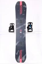 150 160 snowboard K2 EST. 87, p-tex topsheet, Black/red, Sport en Fitness, Verzenden, Gebruikt, Bindingen