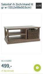 J-line landelijk salontafel, Huis en Inrichting, Ophalen, Gebruikt, 50 tot 100 cm, 100 tot 150 cm