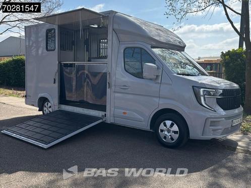 Renault Master 2025 model Paardenwagen Hengstenuitvoering /, Dieren en Toebehoren, Paarden en Pony's | Trailers en Aanhangwagens