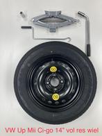Reservewiel VW UP Polo SEAT Mii SKODA Citigo Fabia 14" Oem, Ophalen of Verzenden, Gebruikt