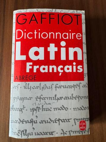 Dictionnaire Latin Français (poche) - Gaffiot beschikbaar voor biedingen