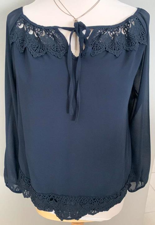 Terra Di Sienna 42/44 NIEUW kantlook bloesje, Kleding | Dames, Blouses en Tunieken, Zo goed als nieuw, Maat 42/44 (L), Ophalen of Verzenden