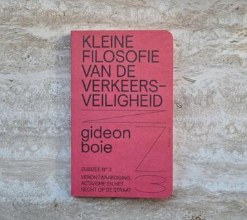 Kleine filosofie van de verkeersveiligheid, Gideon Boie beschikbaar voor biedingen